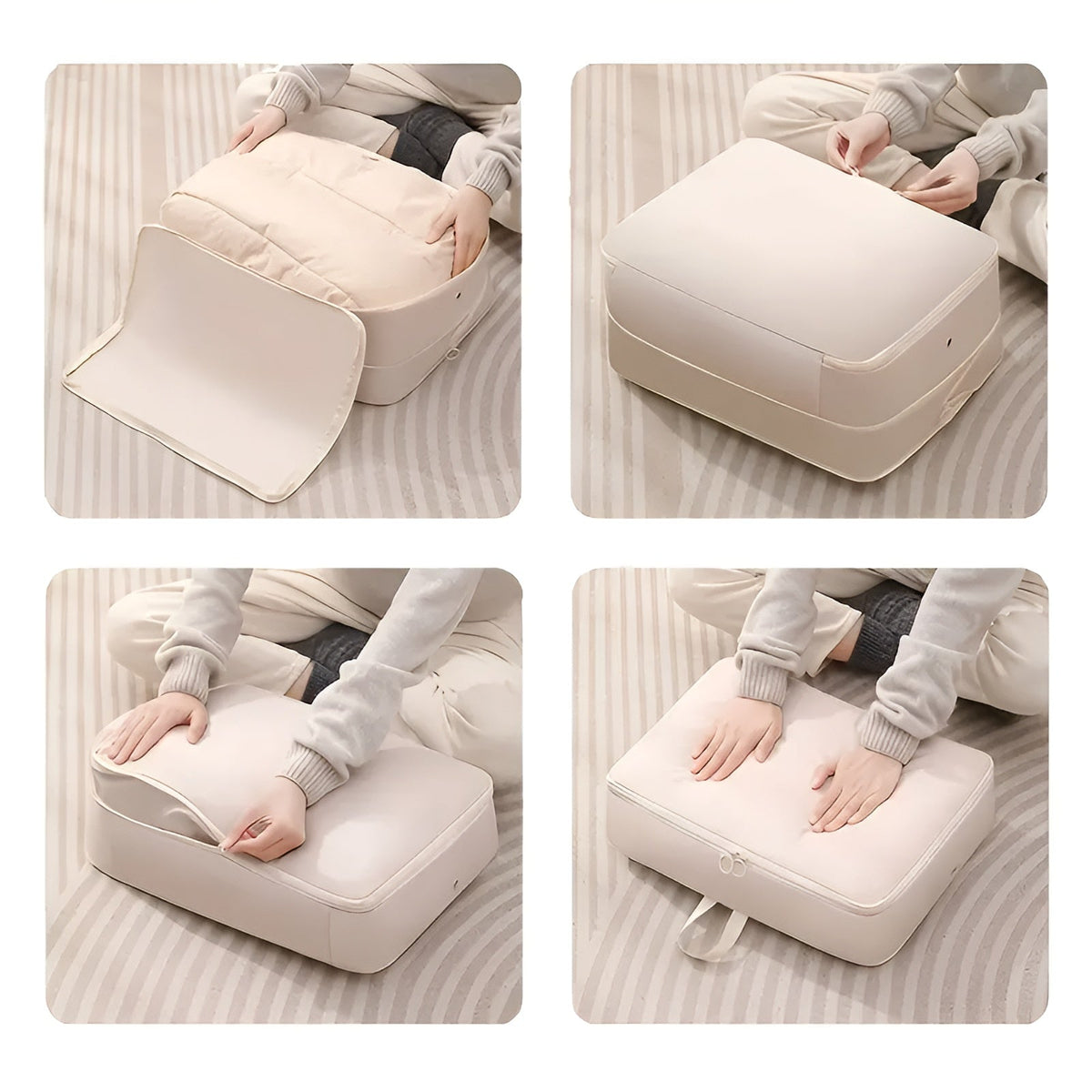 Adeline Compression Bag for Travel and Closet Storage