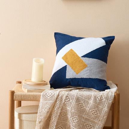 Margaux Tufted Cotton Cushion for Beds with Boho Shapes