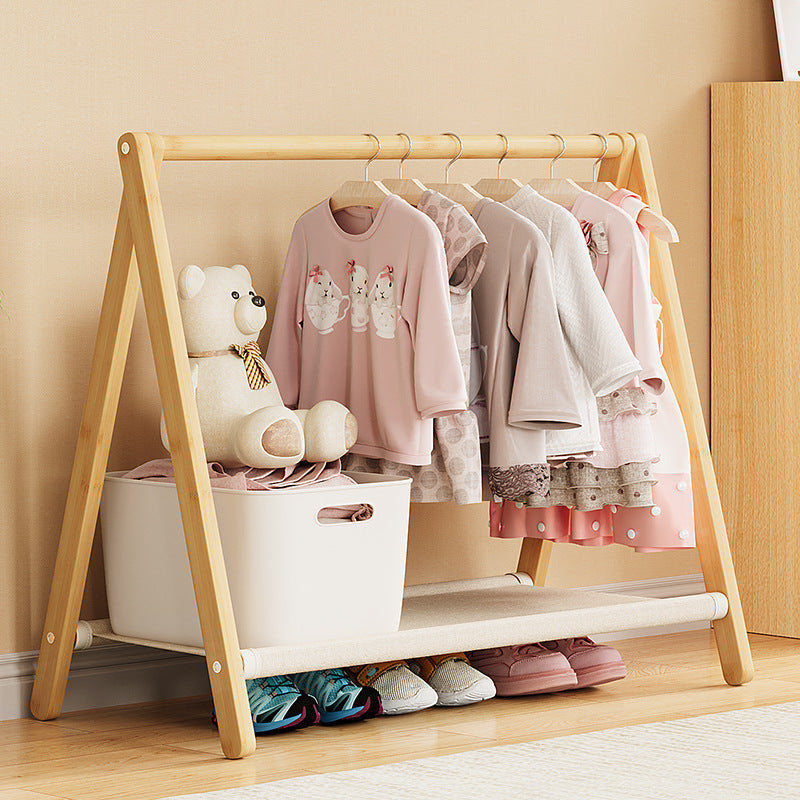 Francine Kids Hall Tree for Coats with Folding Frame