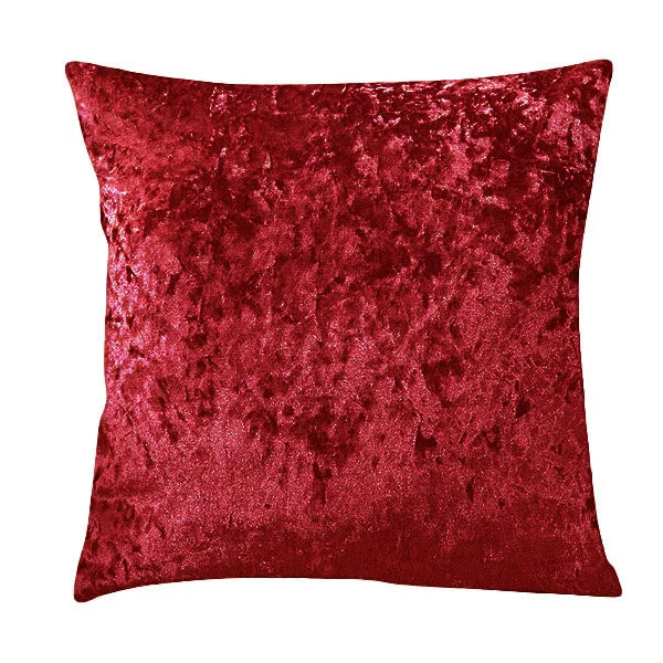 Rosalie Crushed Velour Cushion for Sofas and Beds, 60cm