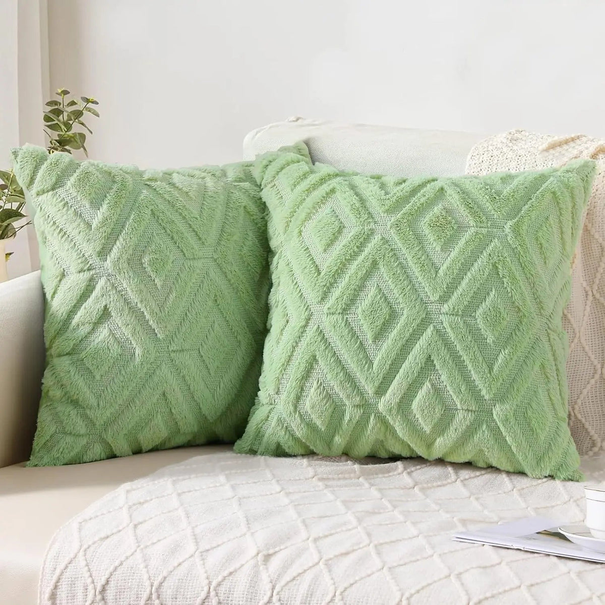 Zelda Christmas Cushion Cover Set of 2 for Sofas and Beds