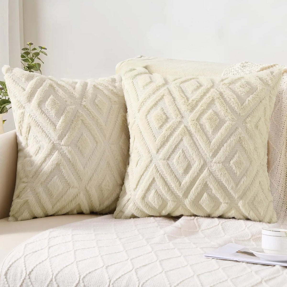 Zelda Christmas Cushion Cover Set of 2 for Sofas and Beds