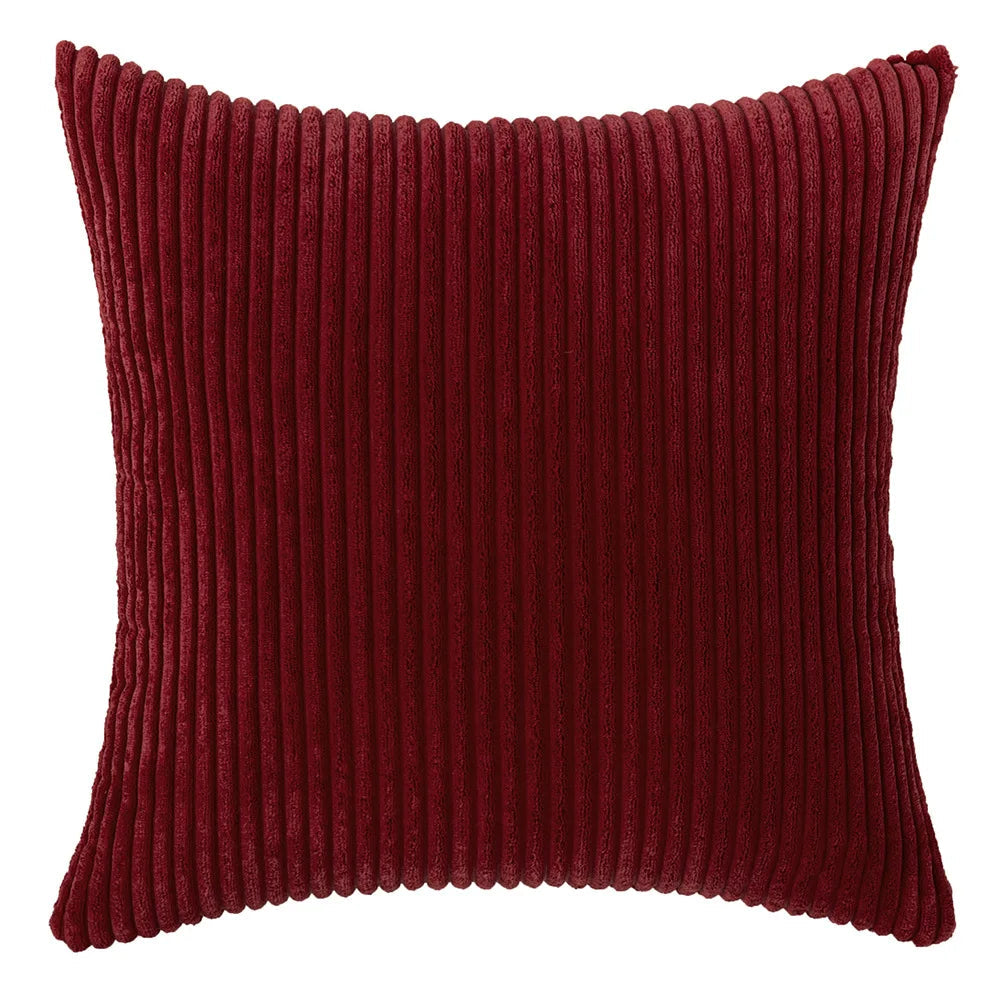 Iolanthe Corduroy Cushion Cover for Sofas with Wide Wale
