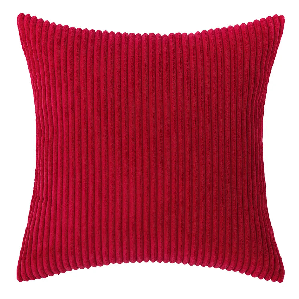 Iolanthe Corduroy Cushion Cover for Sofas with Wide Wale