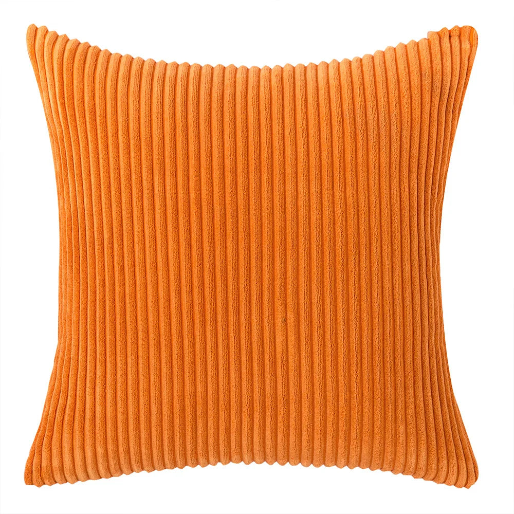 Iolanthe Corduroy Cushion Cover for Sofas with Wide Wale
