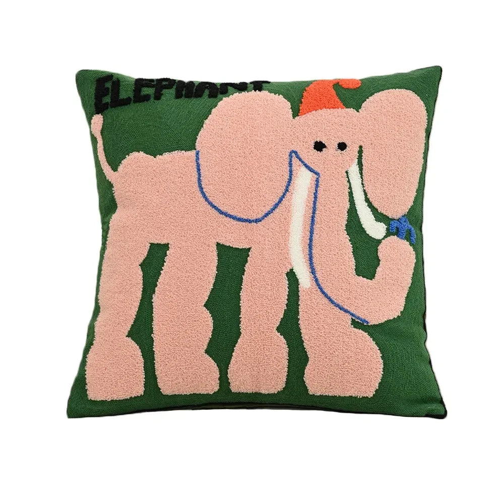 Vivienne Animal Cushion Cover for Kids Rooms and Sofas