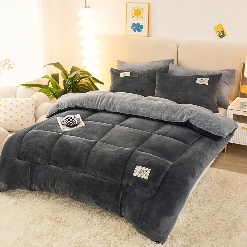 Giselle Winter Quilt for Cold Rooms with Fleece Sides