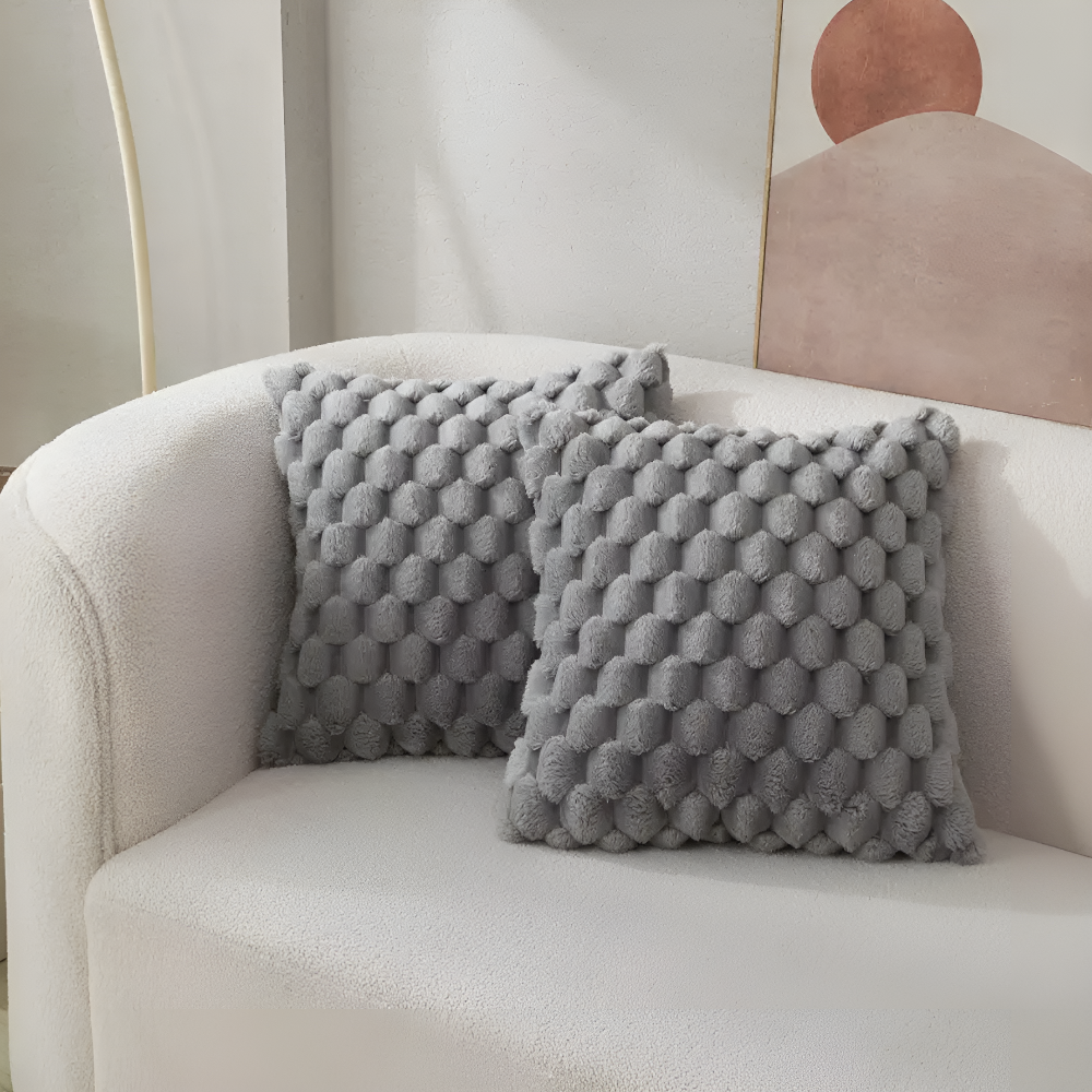 Ursula Bubble Cushion Cover for Sofas and Beds in Plush