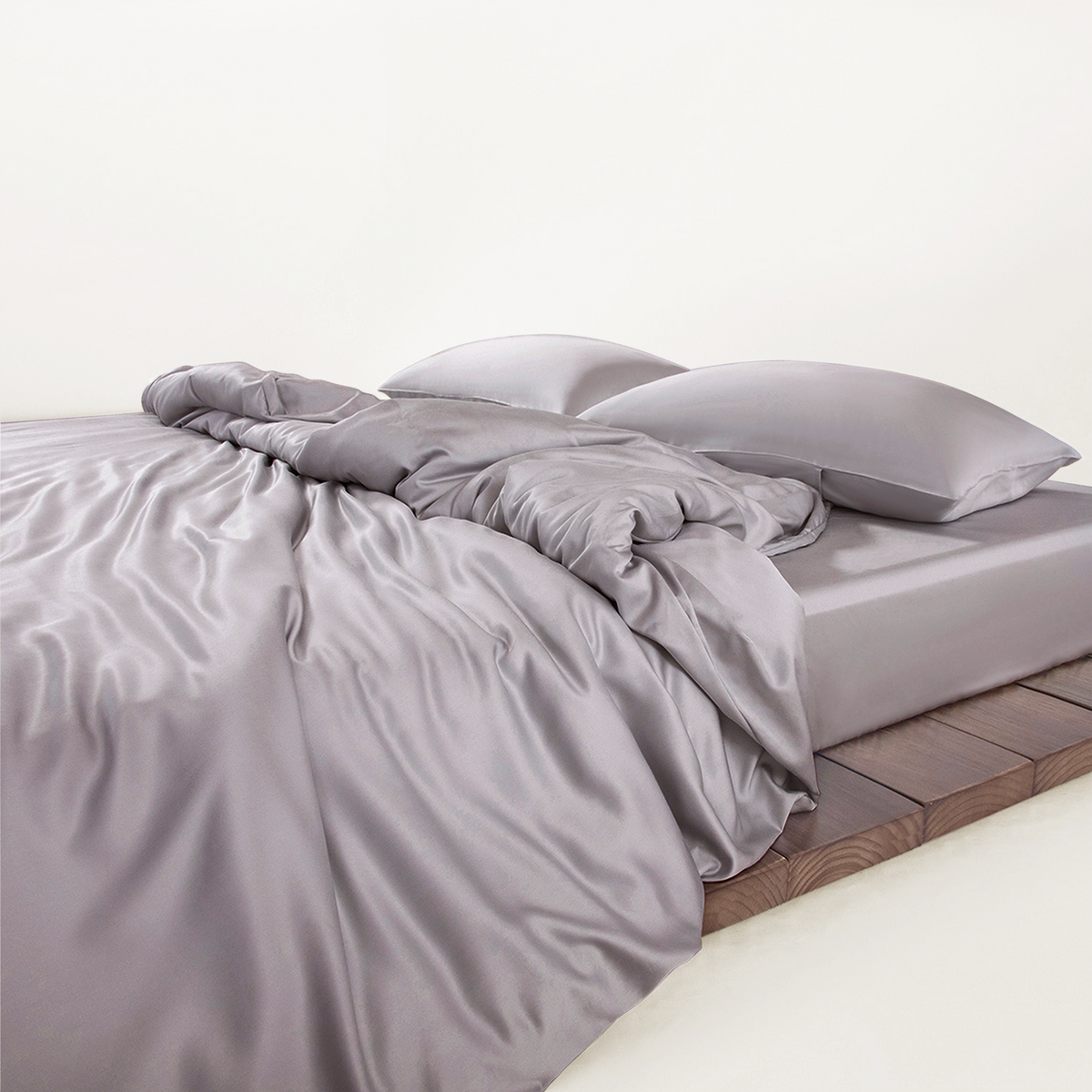Bianca Bamboo Quilt Cover for Hot Sleepers with Cool Sateen
