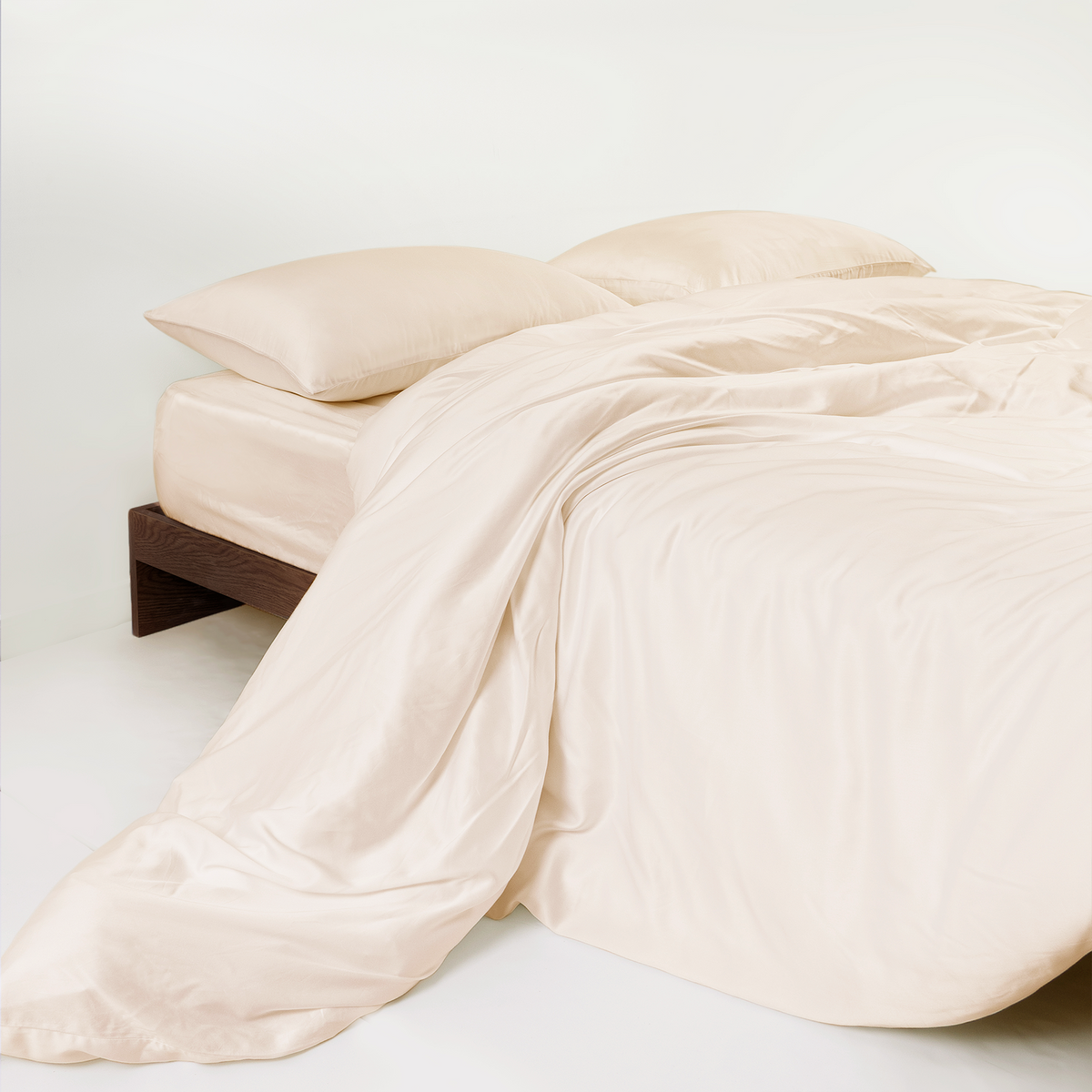 Bianca Bamboo Quilt Cover for Hot Sleepers with Cool Sateen