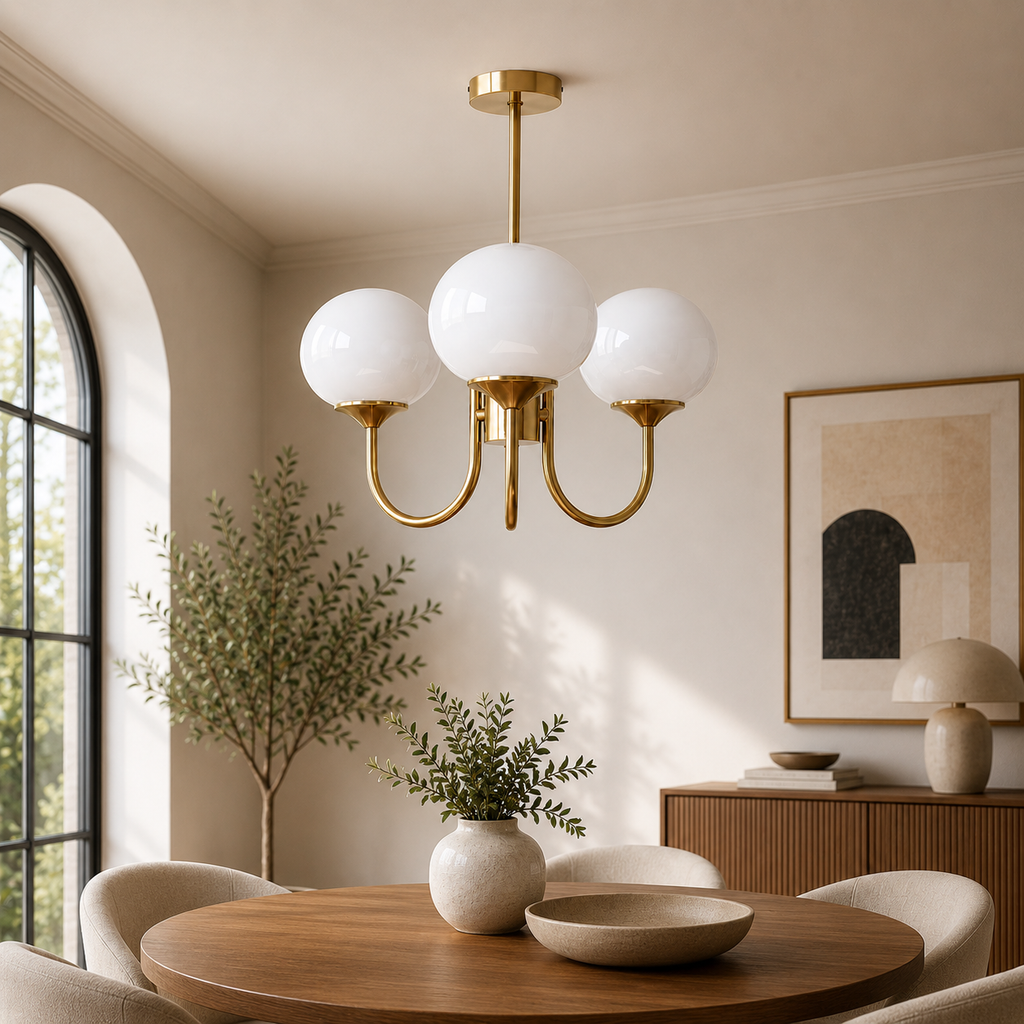 Leila Marshmallow Chandelier