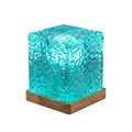 Boreal Cube Rippled Crystal Aurora Lamp 16 Color Northern Lights Projector for Bedrooms and Lounges