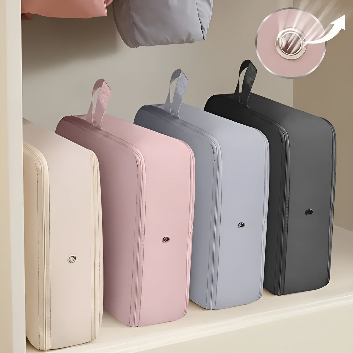 Adeline Compression Bag for Travel and Closet Storage