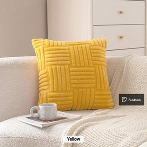 Helene Ribbed Cushion for Sofas with Quad Panel Texture