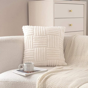 Helene Ribbed Cushion for Sofas with Quad Panel Texture