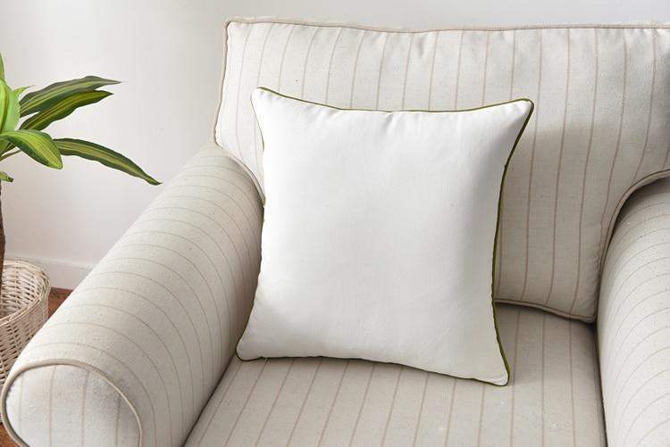 Nadine Meadow Cushion for Country Rooms with Embroidery