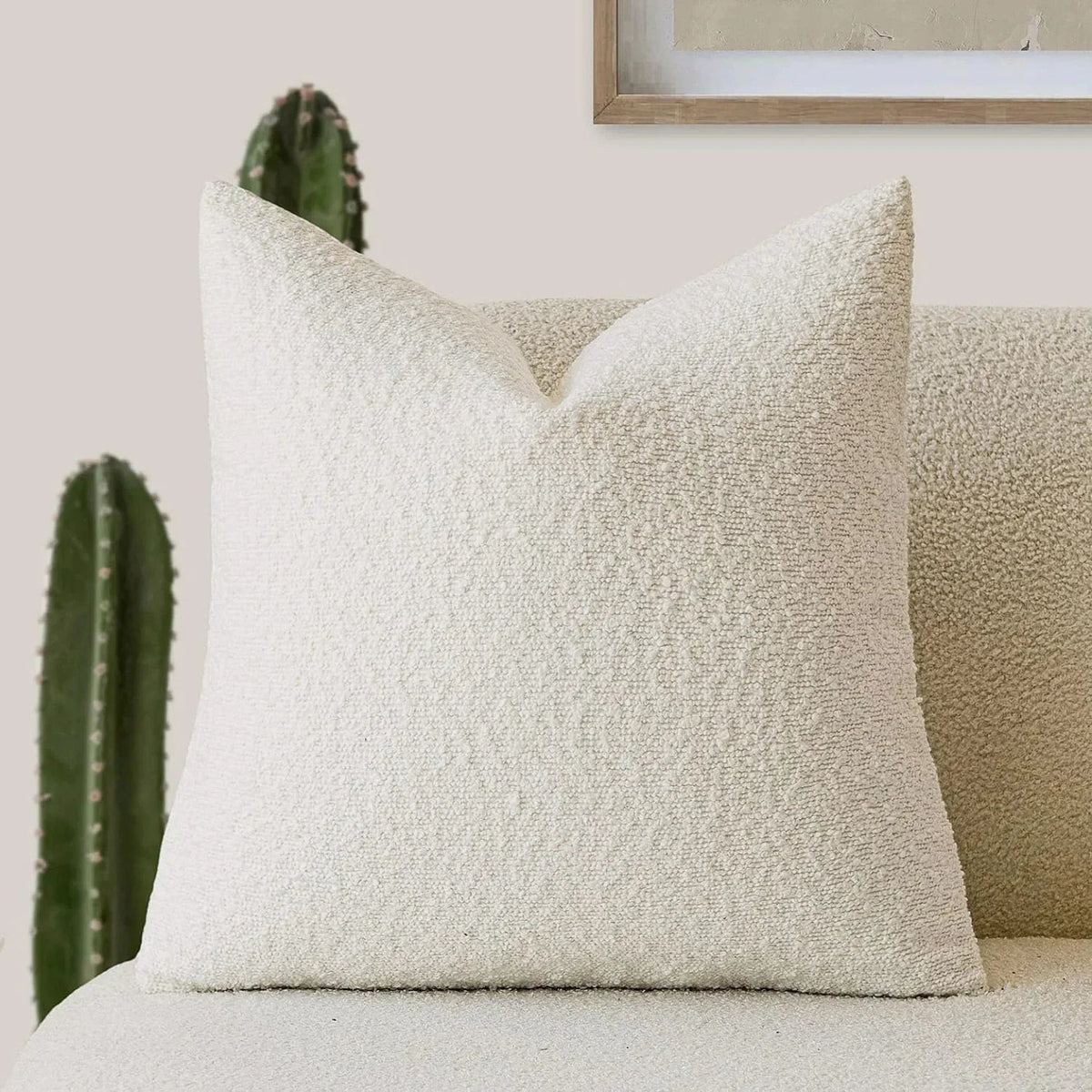 Jacqueline Boucle Cushion Cover for Sofas in 11 Colors