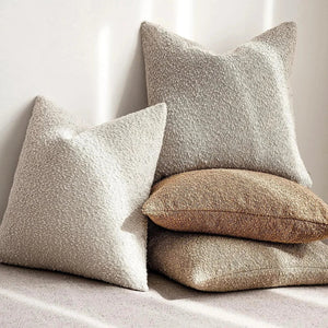 Jacqueline Boucle Cushion Cover for Sofas in 11 Colors