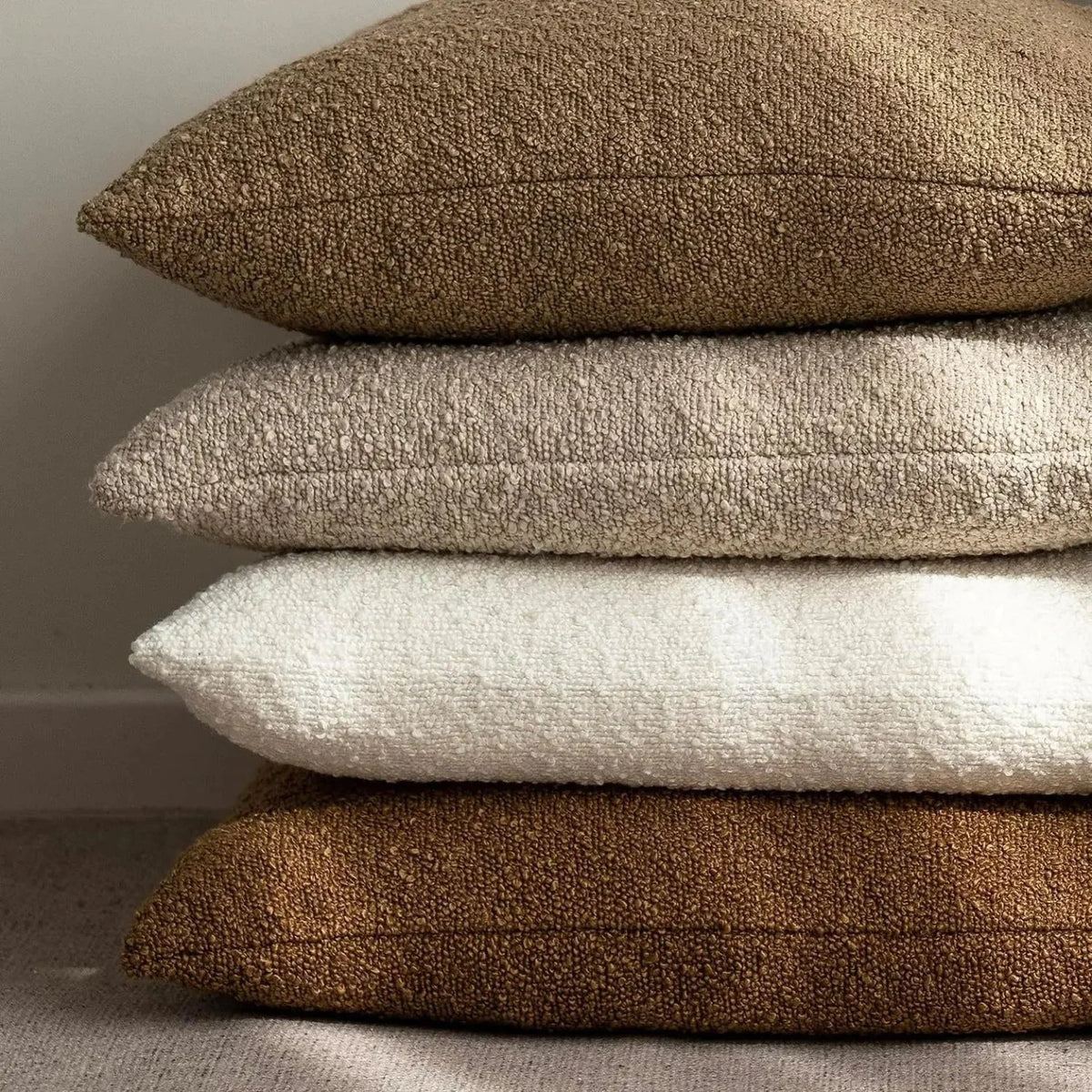 Jacqueline Boucle Cushion Cover for Sofas in 11 Colors