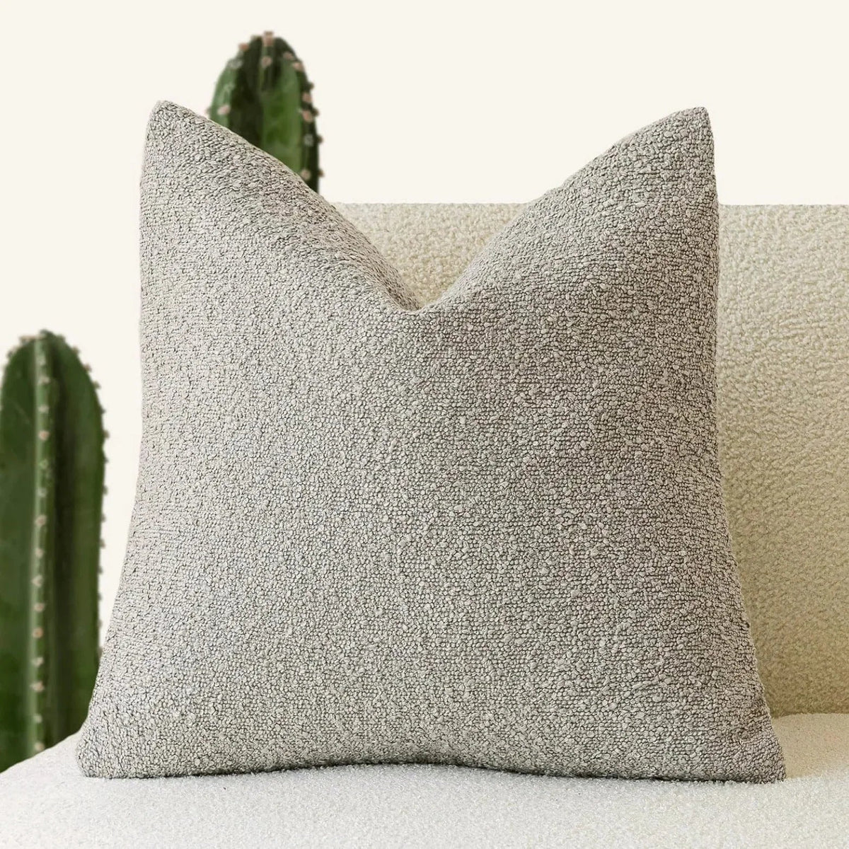 Jacqueline Boucle Cushion Cover for Sofas in 11 Colors