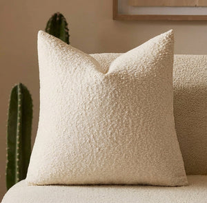 Jacqueline Boucle Cushion Cover for Sofas in 11 Colors