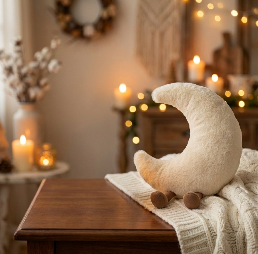 Wooden table with candles