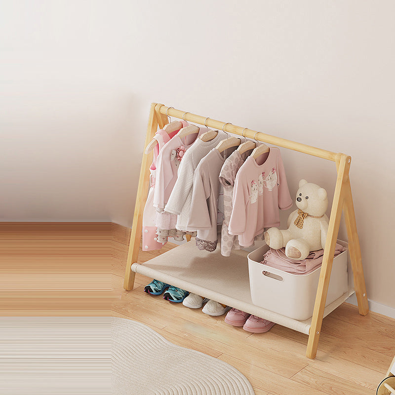 Francine Kids Hall Tree for Coats with Folding Frame
