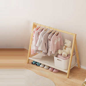 Francine Kids Hall Tree for Coats with Folding Frame