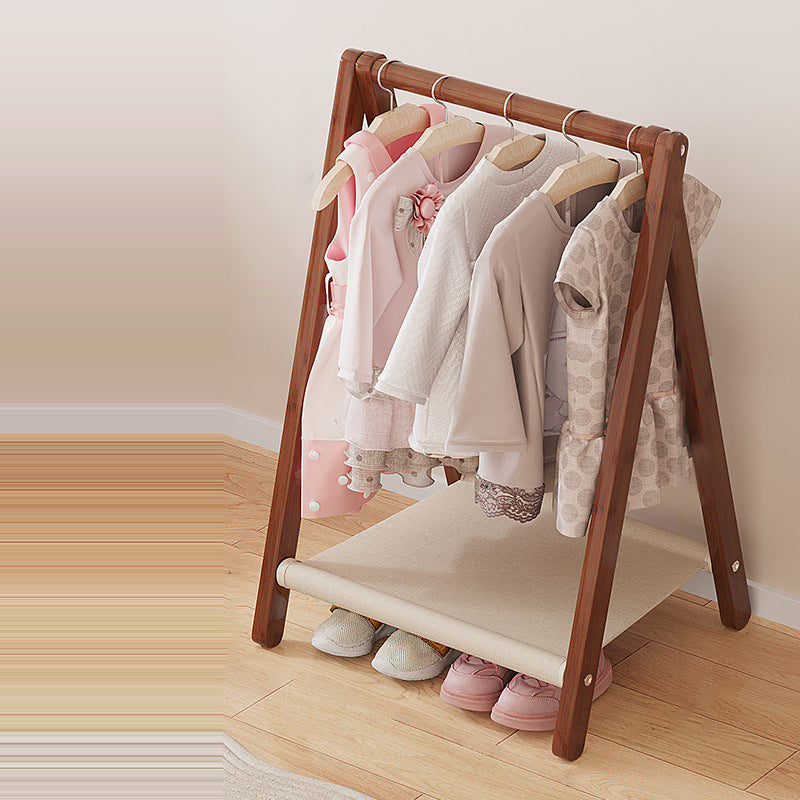 Francine Kids Hall Tree for Coats with Folding Frame