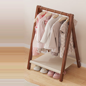 Francine Kids Hall Tree for Coats with Folding Frame