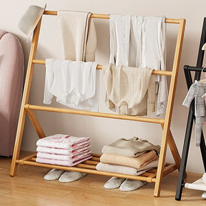 Francine Kids Hall Tree for Coats with Folding Frame