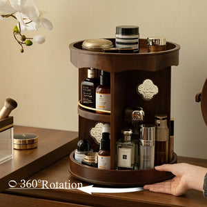 Clemence Rotating Vanity Carousel for Makeup and Perfume