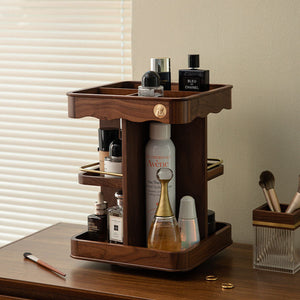 Clemence Rotating Vanity Carousel for Makeup and Perfume