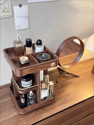 Clemence Rotating Vanity Carousel for Makeup and Perfume