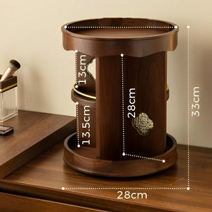 Clemence Rotating Vanity Carousel for Makeup and Perfume