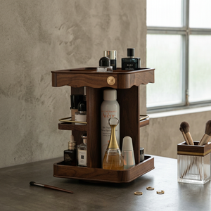Clemence Rotating Vanity Carousel for Makeup and Perfume
