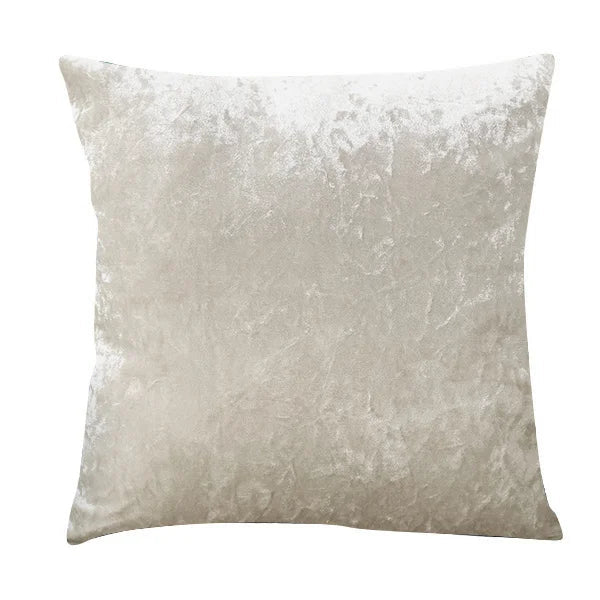 Rosalie Crushed Velour Cushion for Sofas and Beds, 60cm