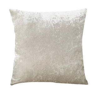 Rosalie Crushed Velour Cushion for Sofas and Beds, 60cm