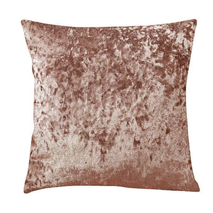 Rosalie Crushed Velour Cushion for Sofas and Beds, 60cm