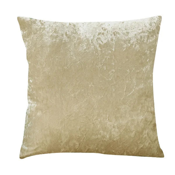 Rosalie Crushed Velour Cushion for Sofas and Beds, 60cm