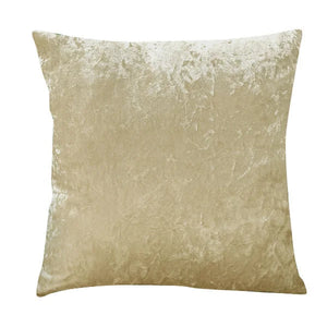 Rosalie Crushed Velour Cushion for Sofas and Beds, 60cm