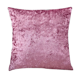 Rosalie Crushed Velour Cushion for Sofas and Beds, 60cm
