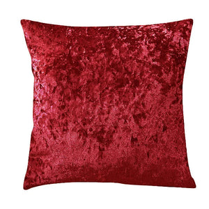 Rosalie Crushed Velour Cushion for Sofas and Beds, 60cm