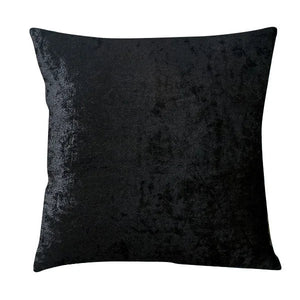 Rosalie Crushed Velour Cushion for Sofas and Beds, 60cm