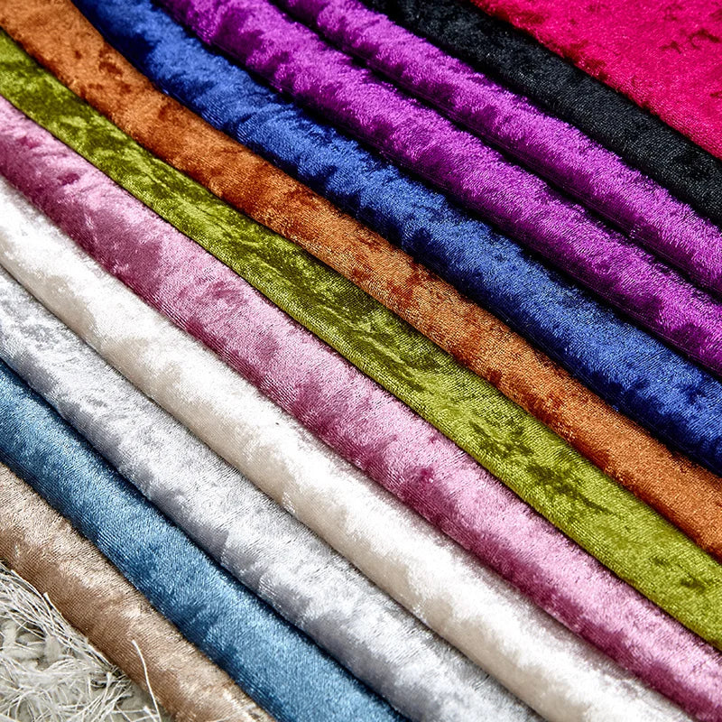Rosalie Crushed Velour Cushion for Sofas and Beds, 60cm
