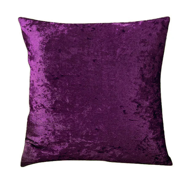 Rosalie Crushed Velour Cushion for Sofas and Beds, 60cm