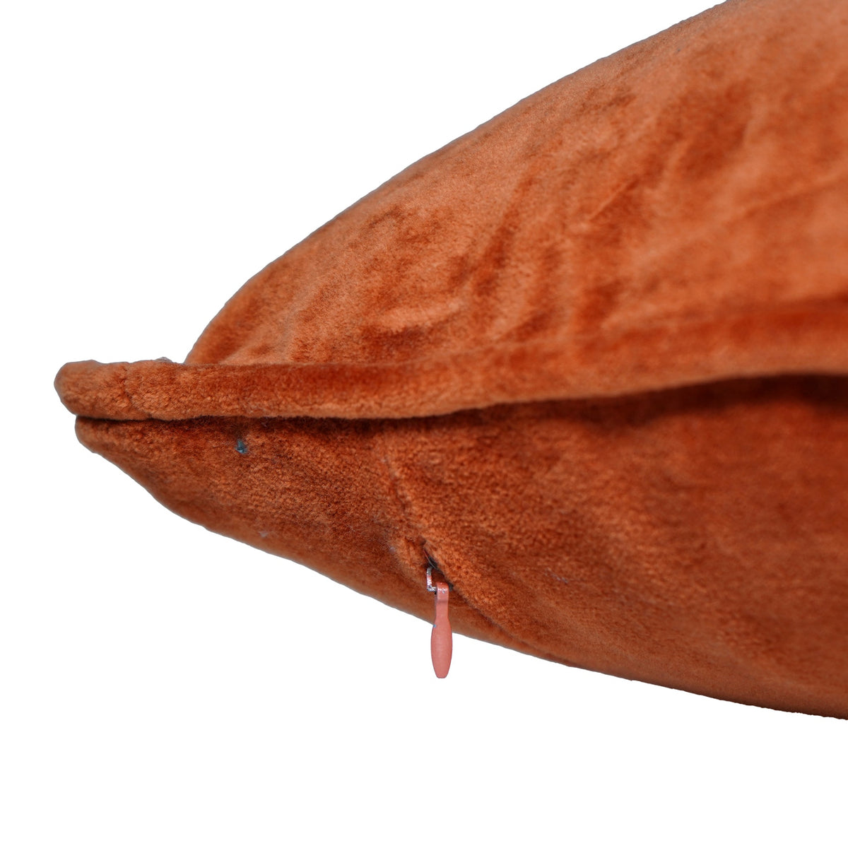 Wren Velvet Cushion Cover for Sofas with Flanged Edge