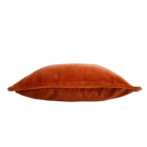 Wren Velvet Cushion Cover for Sofas with Flanged Edge