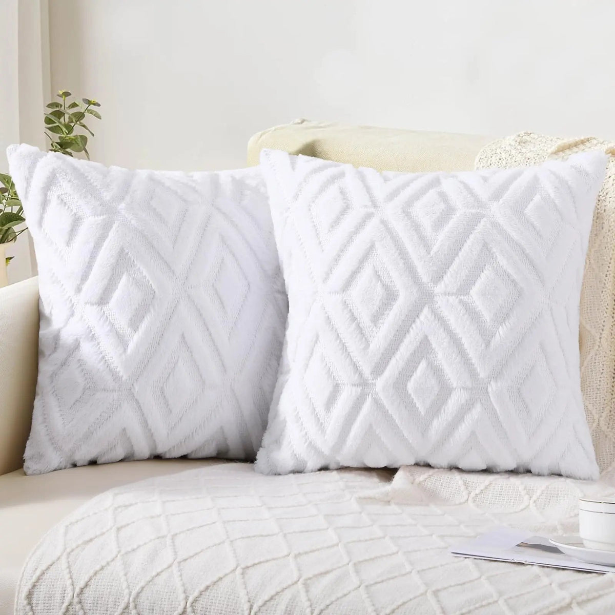 Zelda Christmas Cushion Cover Set of 2 for Sofas and Beds