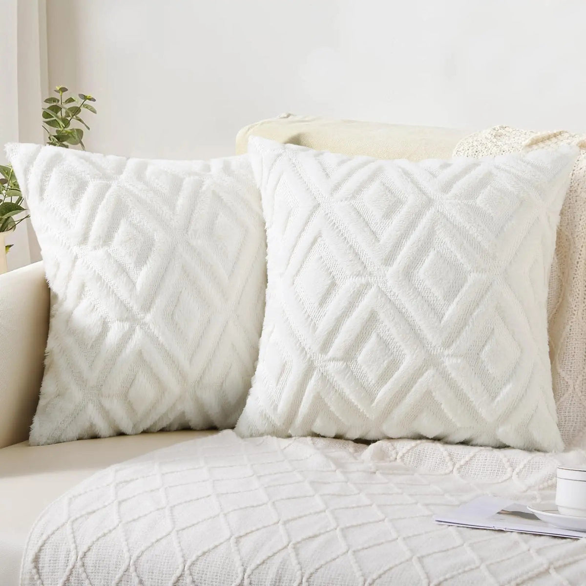 Zelda Christmas Cushion Cover Set of 2 for Sofas and Beds